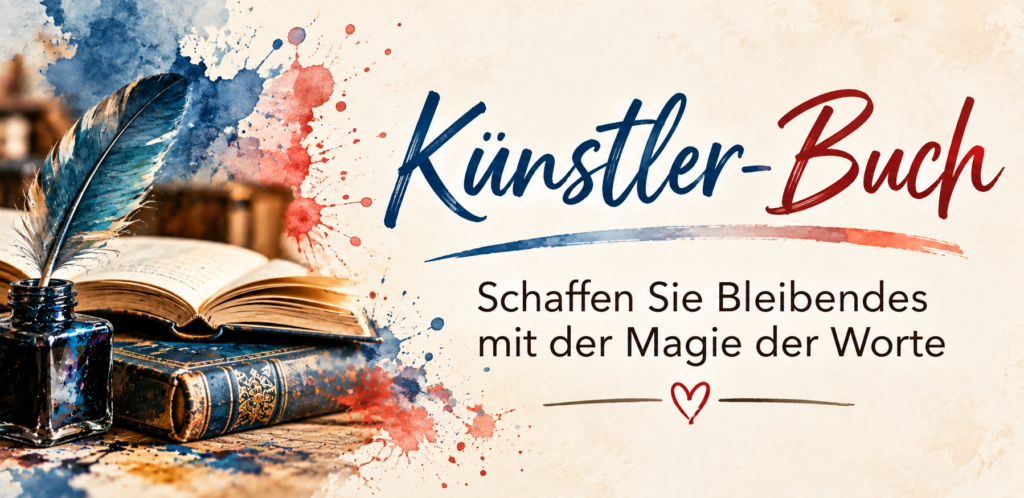 Künstler-Buch: Schaffen Sie Bleibendes mit der Magie der Worte.